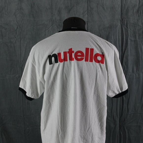 Vintage Ringer T-shirt - Nutella Spread - Men's XL - Picture 7 of 9